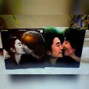 Double Fantasy and Milk and Honey Vinyl Records